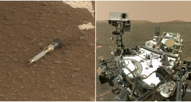 Rover Perseverance recolecta muestras en Marte