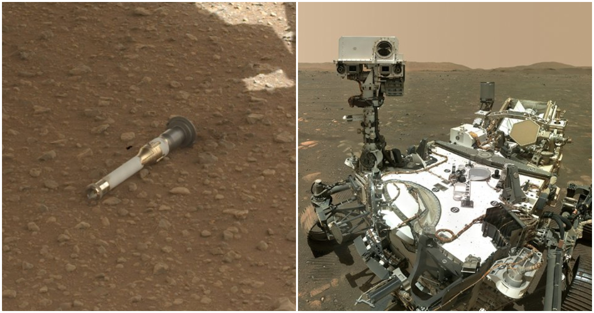 Rover Perseverance recolecta muestras en Marte