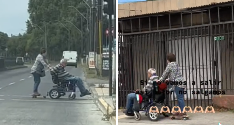 adultos mayores silla skate