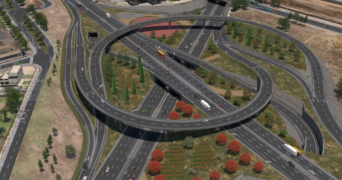 Anuncian ampliación de pistas en Vespucio Norte: incluye un “megaenlace” con la Ruta 68