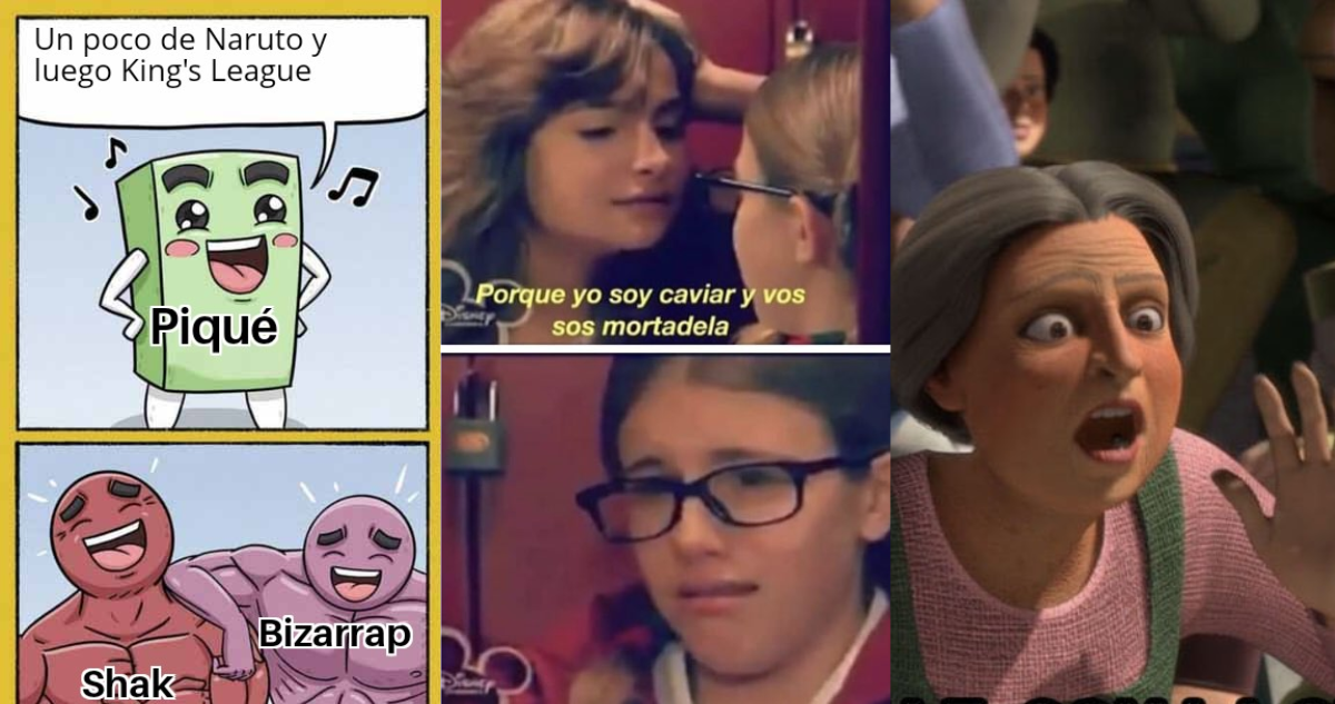 Capturas de memes por la colaboración de Shakira y Bizarrap contra Piqué