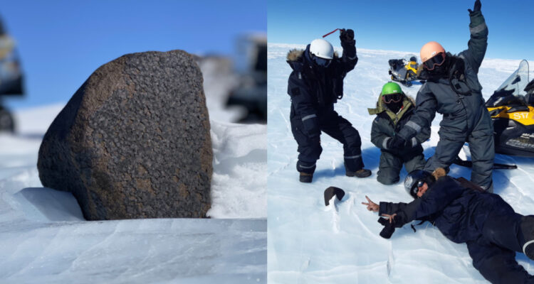 Investigadores rescatan el meteorito más grande encontrado en la Antártida