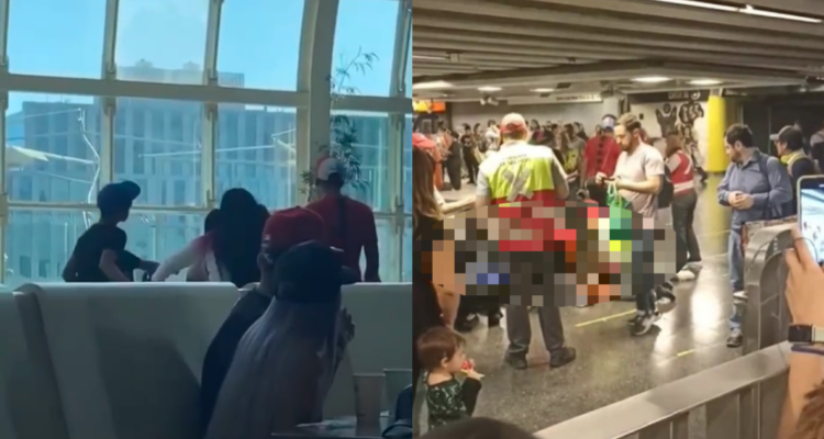 Formalizarán a dos adolescentes detenidas por apuñalar a dos jóvenes en estación Tobalaba del Metro