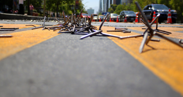 Intento de encerrona a camión en Punta de Parra