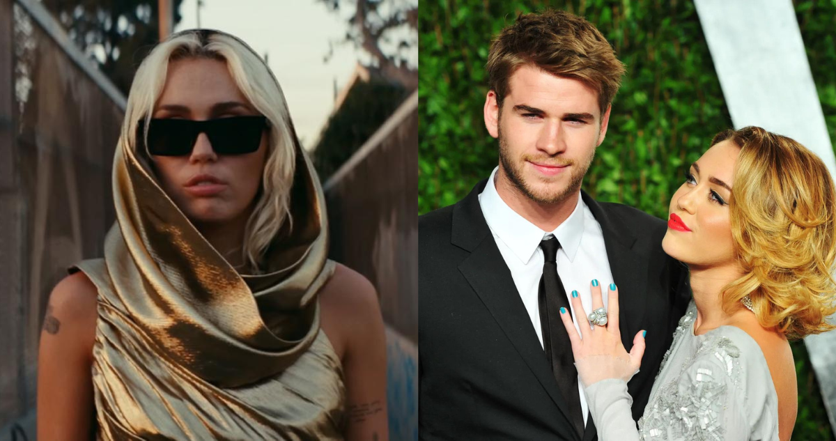 Miley Cyrus y Flowers