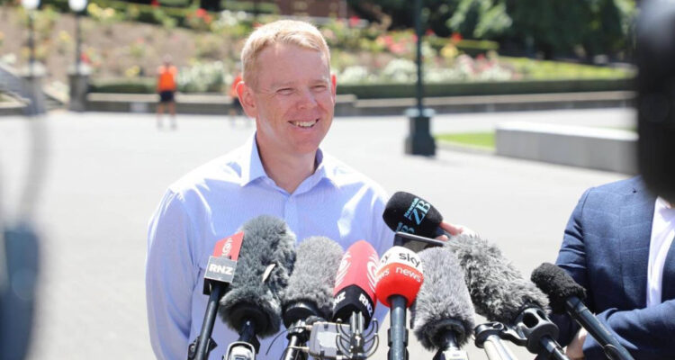 Chris Hipkins, sucesor de Jacinda Ardern