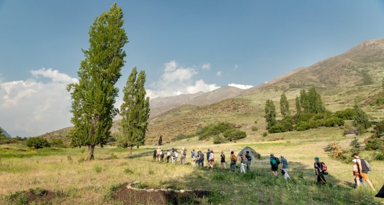 caminata montañas vivas