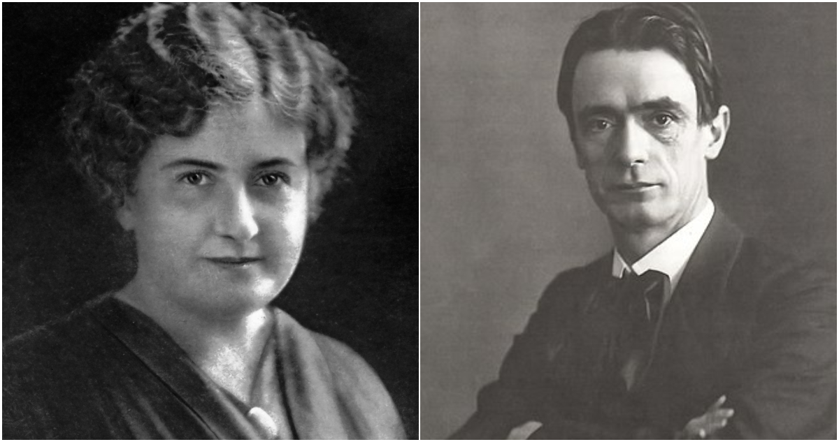 María Montessori y Rudolf Steinner Waldorf