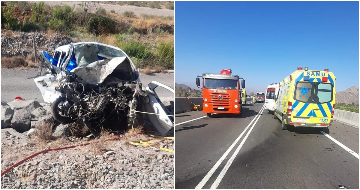 Muertos tras colisión frontal en Panquehue
