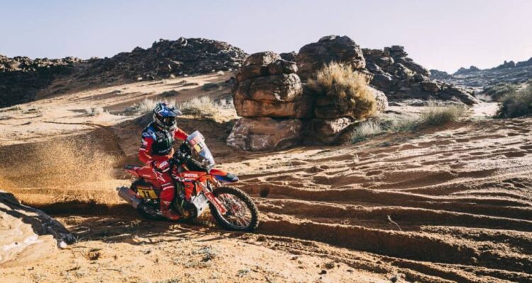 ‘Nacho’ Cornejo se lució con su segundo lugar en la etapa 5 del Rally Dakar.
