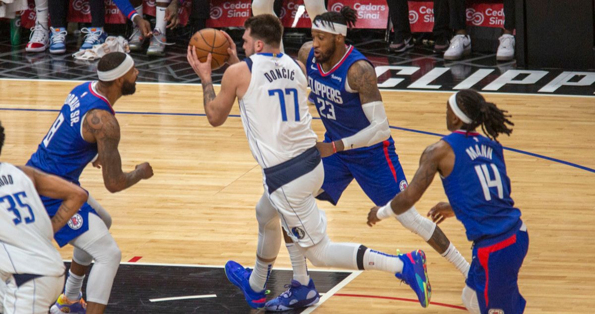 Doncic y sus Mavs cayeron ante Clippers en partidazo de la NBA.