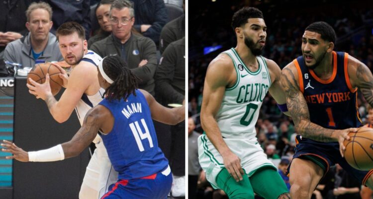 Luka Doncic se lesionó y los Knicks vencieron a Celtics en nueva noche de NBA.