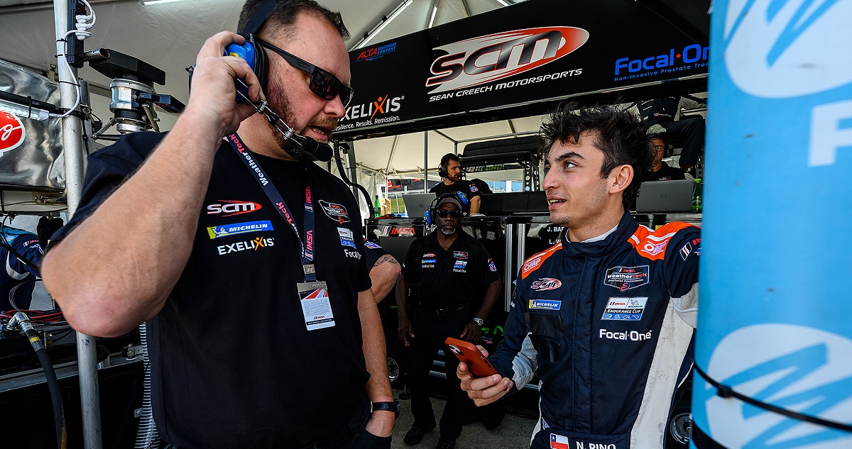 Nico Pino brilló en clasificatoria de las 24 horas de Daytona