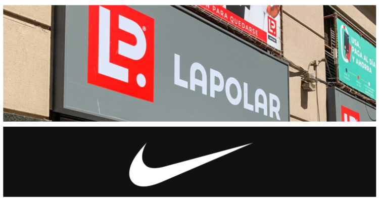 Logos de La Polar y Nike