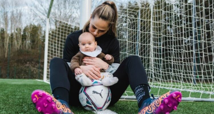 Sara Björk, jugadora que ganó demanda a Lyon por su embarazo