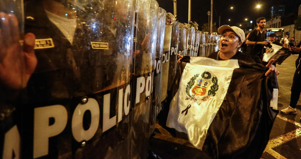 Protestas en Perú