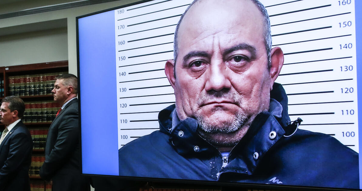 El narco Otoniel.