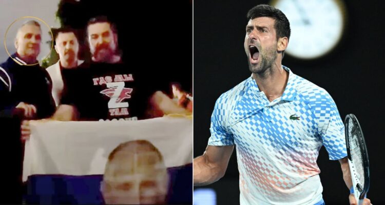 Polémica: Padre de Djokovic posa con seguidores de Putin en Australia