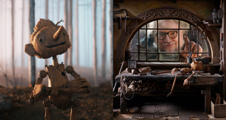 Pinocho de Guillermo del Toro gana como “Mejor película de animación”