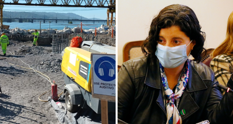 Plan de contingencia en puente ferroviario