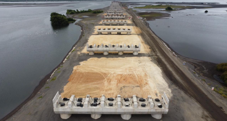 Un 30% de avance registran obras del Puente Industrial entre San Pedro de la Paz y Concepción