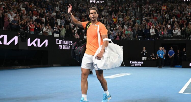Rafael Nadal fue eliminado en el Abierto de Australia.
