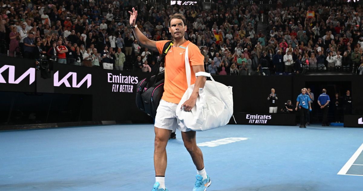 Rafael Nadal fue eliminado en el Abierto de Australia.