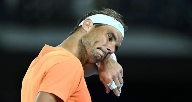 Rafael Nadal y su gran dolor por decir adiós temprano al Australian Open