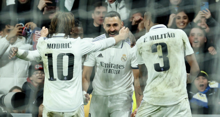 Real Madrid superó al Atlético y lo eliminó de la Copa del REy.