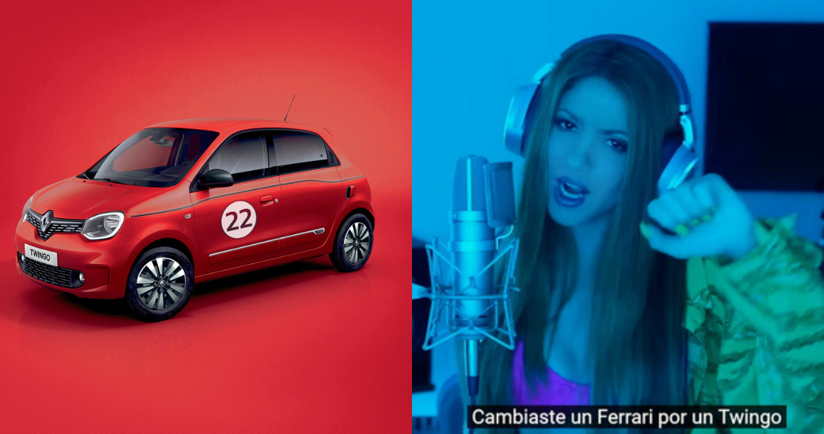 Renault responde a Shakira por Twingo