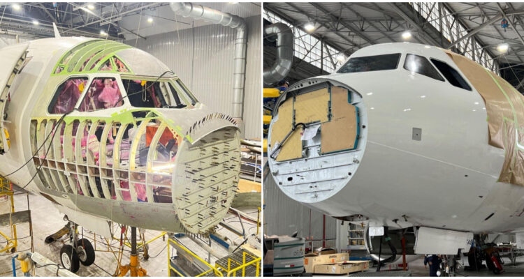 Reparan avión de Latam que sufrió graves daños en vuelo Santiago-Asunción quedó como nuevo