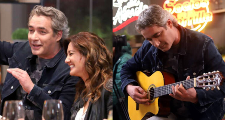 José Luis Reppening y Priscilla Vargas en Socios en la Parrilla.