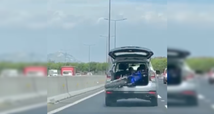 Detienen a sujeto de 15 años tras persecución por robo de moto en Huechuraba