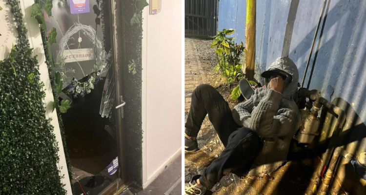 Robo a peluquería Casa Coquette de Concepción