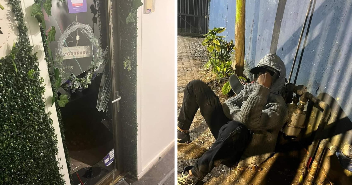 Robo a peluquería Casa Coquette de Concepción