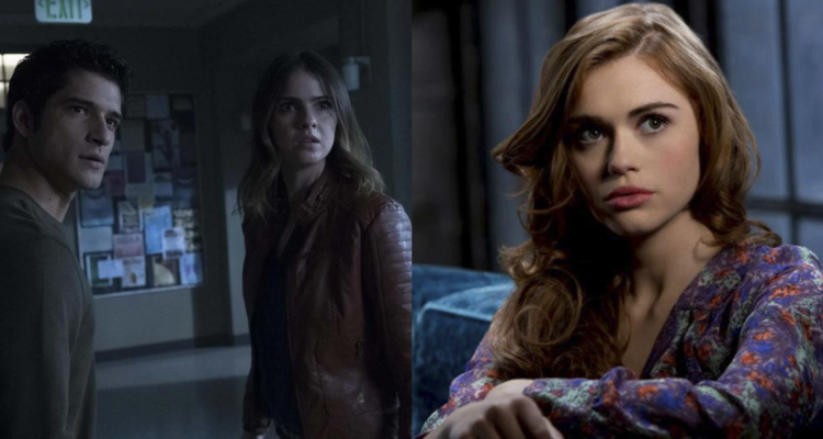 Shelley Henning en su personaje de Malia Tate (Izquierda) y Holland Roden en su papel de Lydia Martin (derecha)