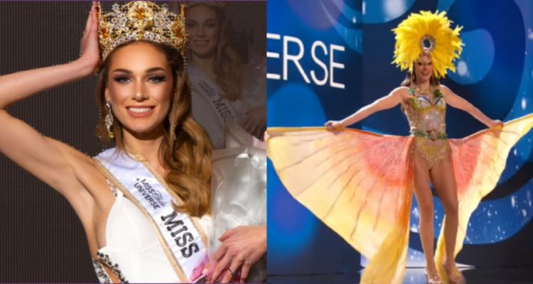 Sofía Depassier con traje típico