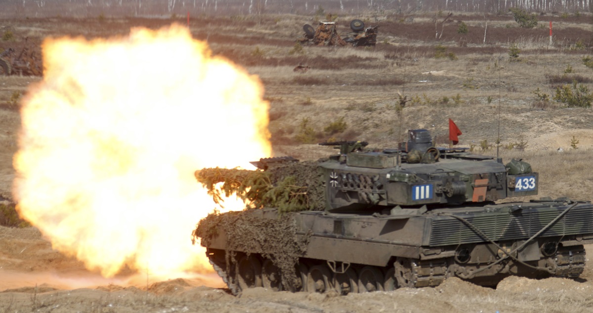 Tanques Leopard.