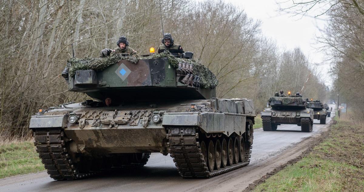 Tanques Leopard.