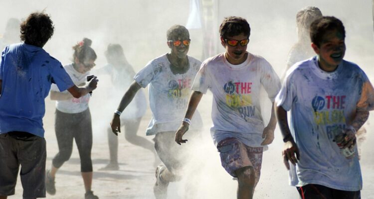 The Color Run vuelve a Chile con fechas en Villarrica y Santiago