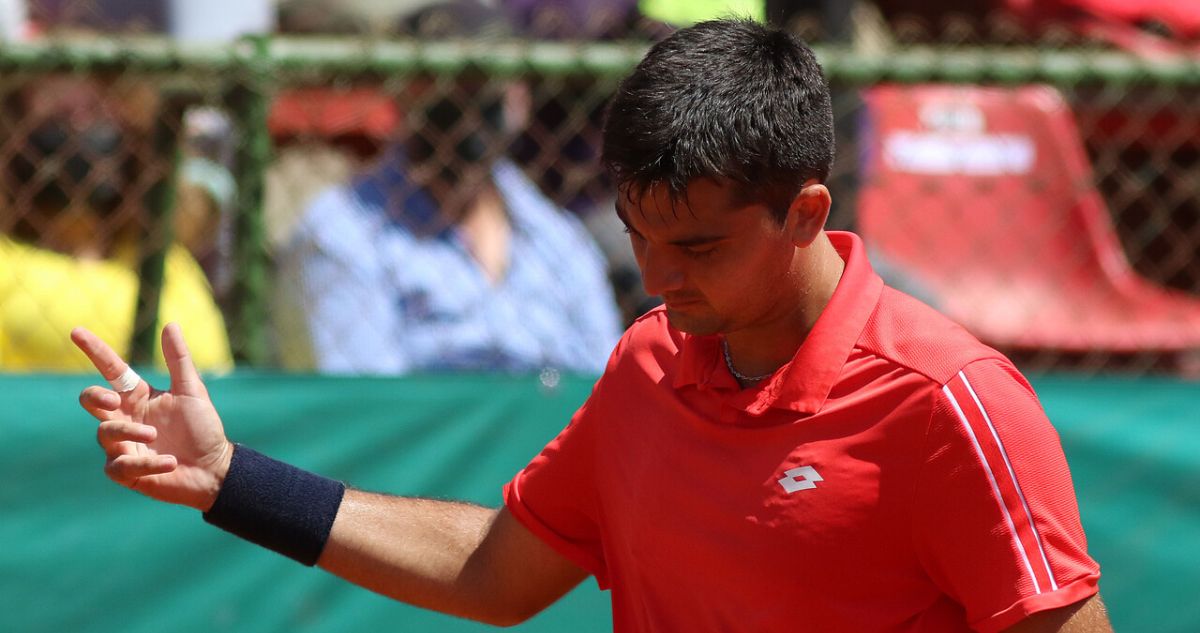 Tomás Barrios fue eliminado en primera fase del Challenger 100 de Concepción.