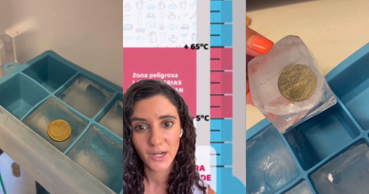 Este truco te dirá si la comida en tu freezer está en buen estado al volver