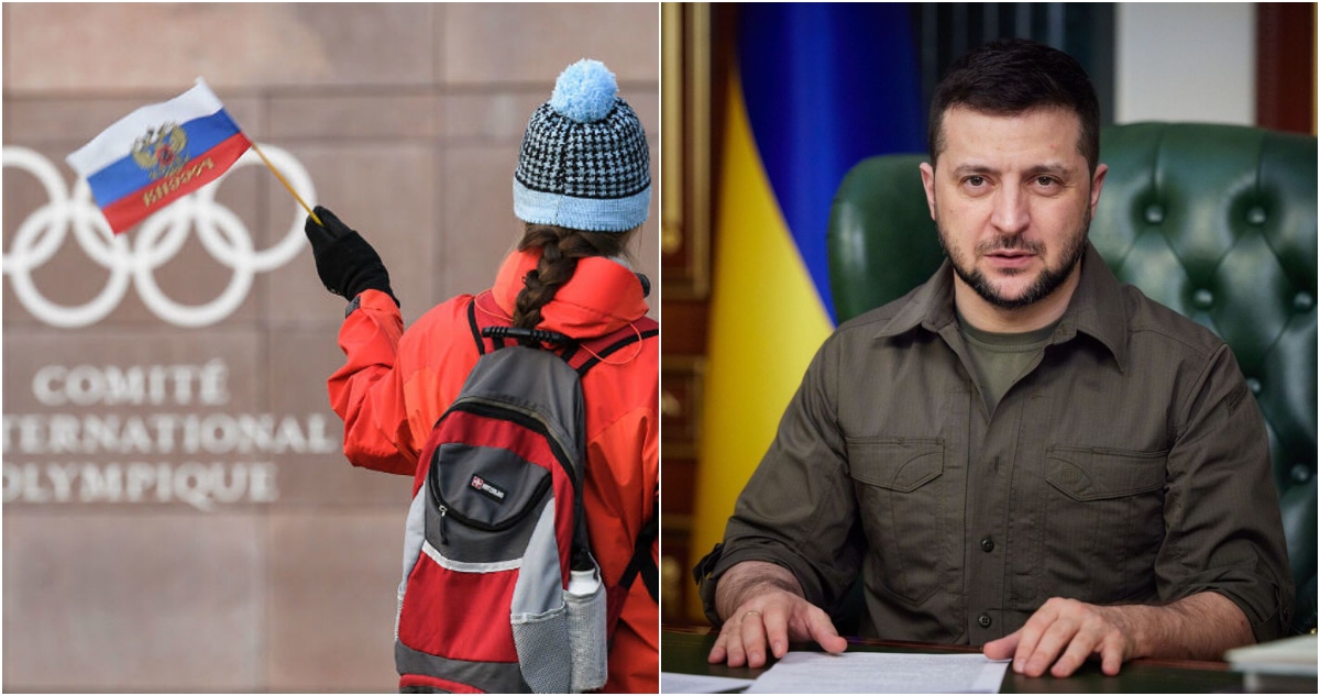 Zelenski contra el COI tras propuesta de revocar veto a Rusia
