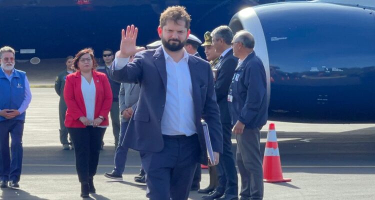 Visita de Boric a región de Los Ríos