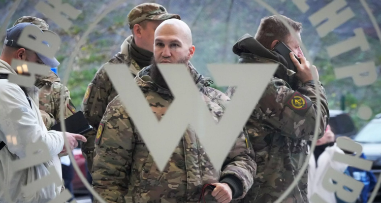 Mercenarios del Grupo Wagner.