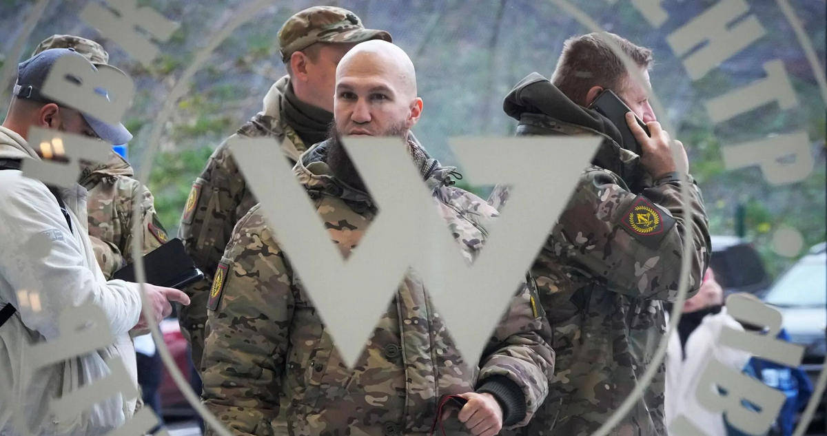 Mercenarios del Grupo Wagner.