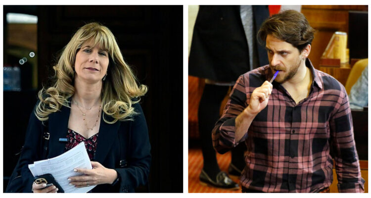 El round tuitero de diputado Winter con senadora Rincón por alza del IVA a los servicios