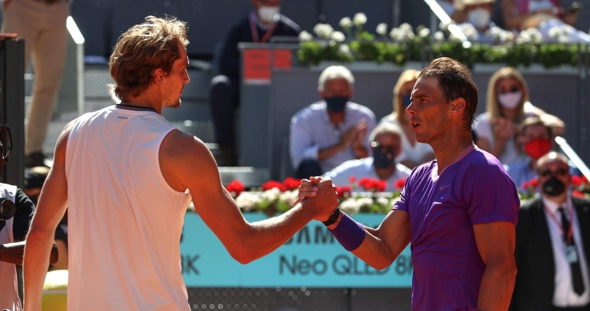 Zverev vaticina que Nadal se retirará del tenis en Roland Garros 2023