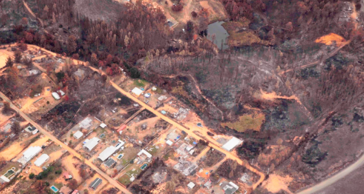 11 incendios forestales se mantienen activos en región del Bío Bío más de 200 mil hectáreas afectadas