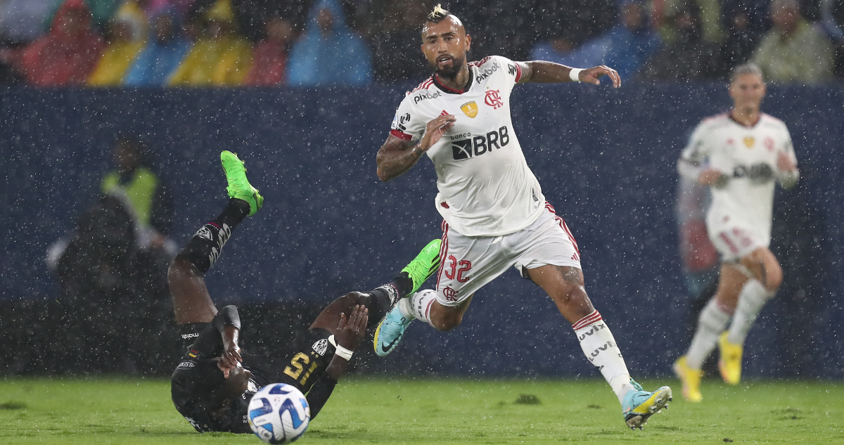Arturo Vidal analizó la caída de Flamengo ante IDV.
